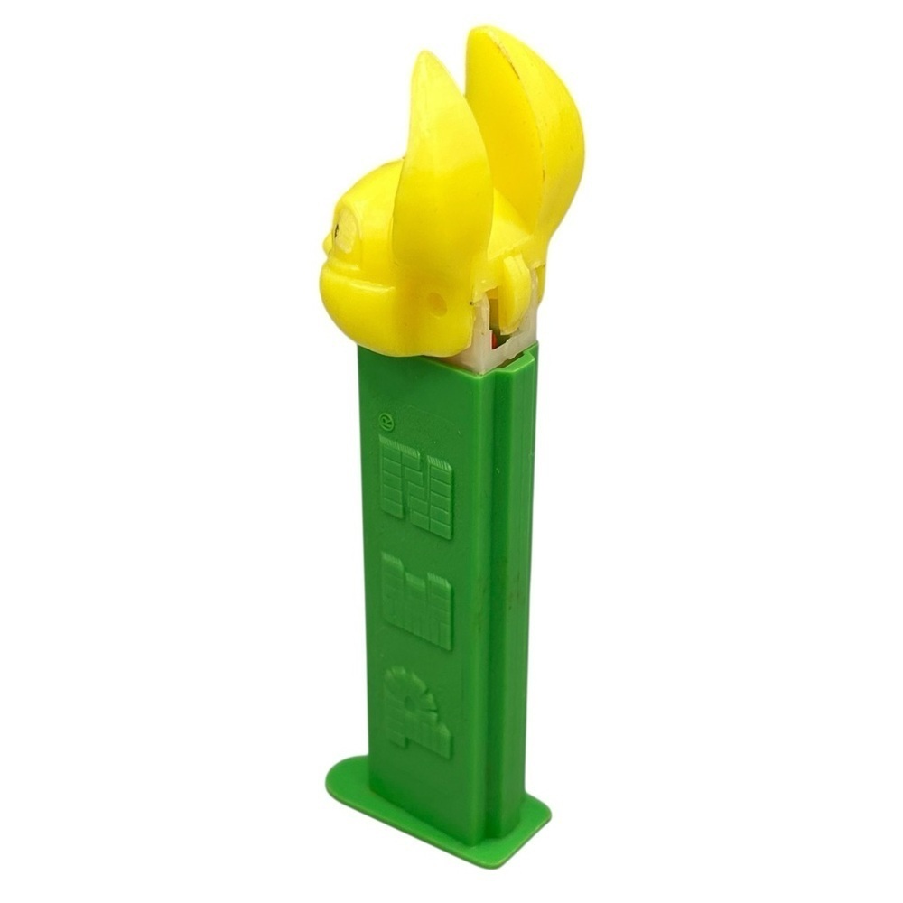 Vintage PEZ Mouse Dispenser Yellow Green Yugoslavia Collectible - Picture 5 of 7